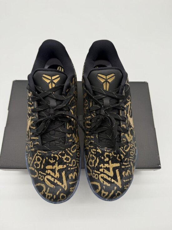 New Nike Kobe XI EM Protro Basketball Shoes Mens Size 9.5 Black Gold IU4902 900 main image 6